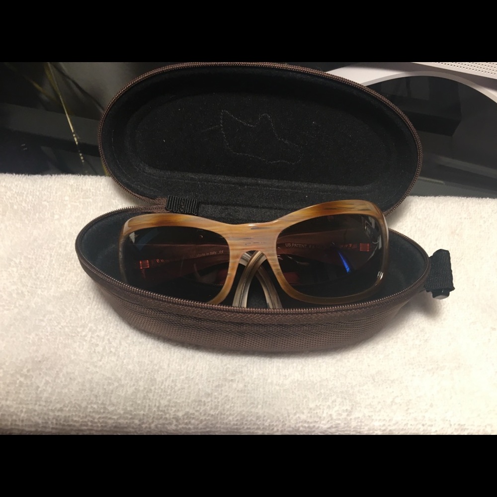 Sunglasses with case